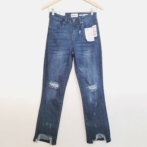 William Rast | Hartford High Rise Slim Straight Slouchy Boyfriend Jean -…